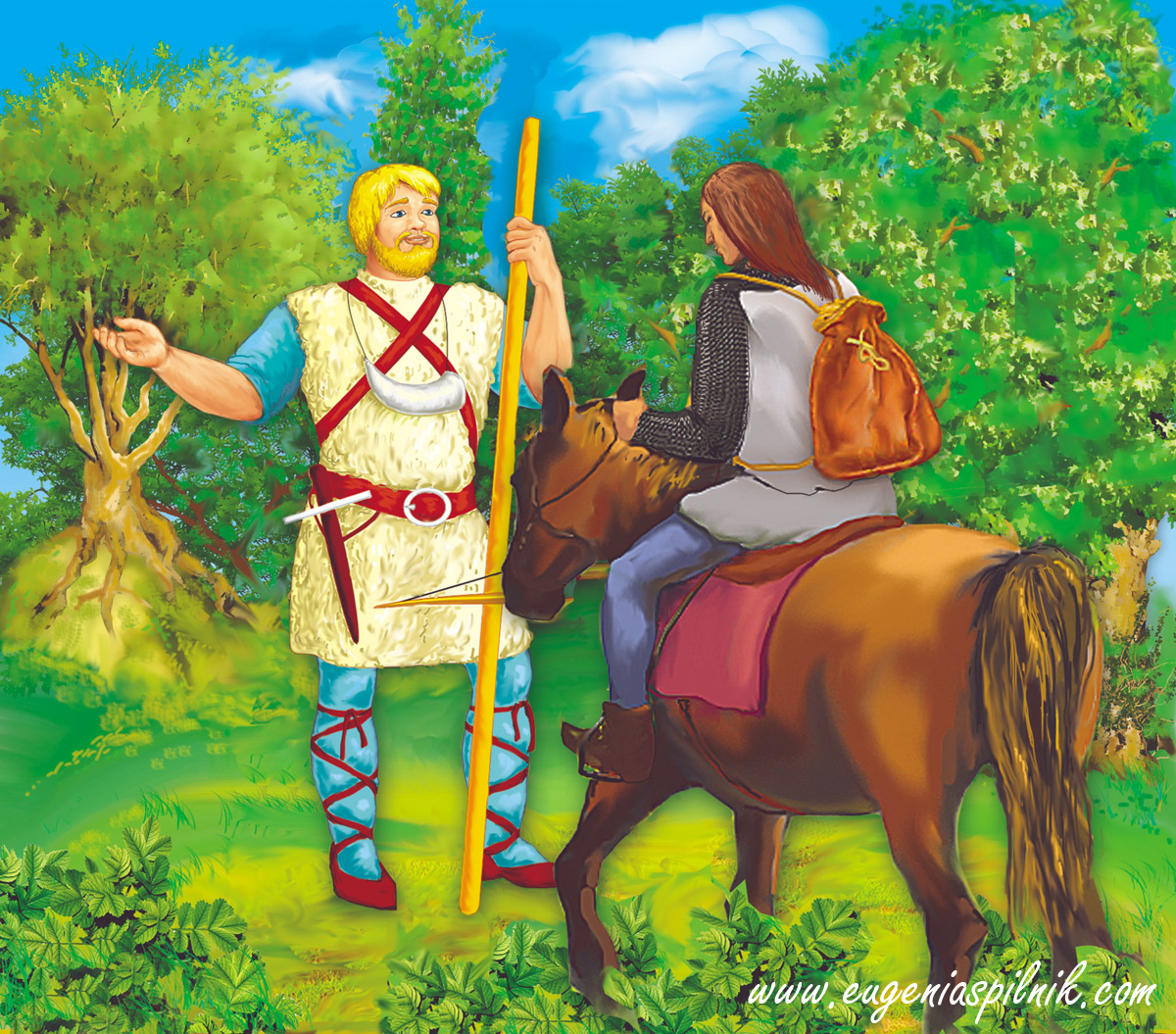 Robin Hood - Ilustraciones libros infantiles