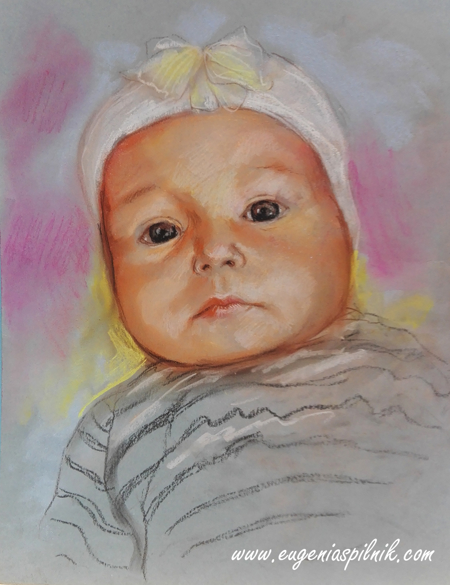 retrato de bebé - yaroslava